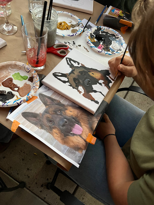 Oct. 24: Pet Portraits Paint & Sip at Foundry