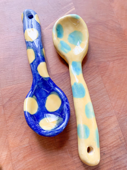 Charming Custom Ceramic Spoons -- Moscow