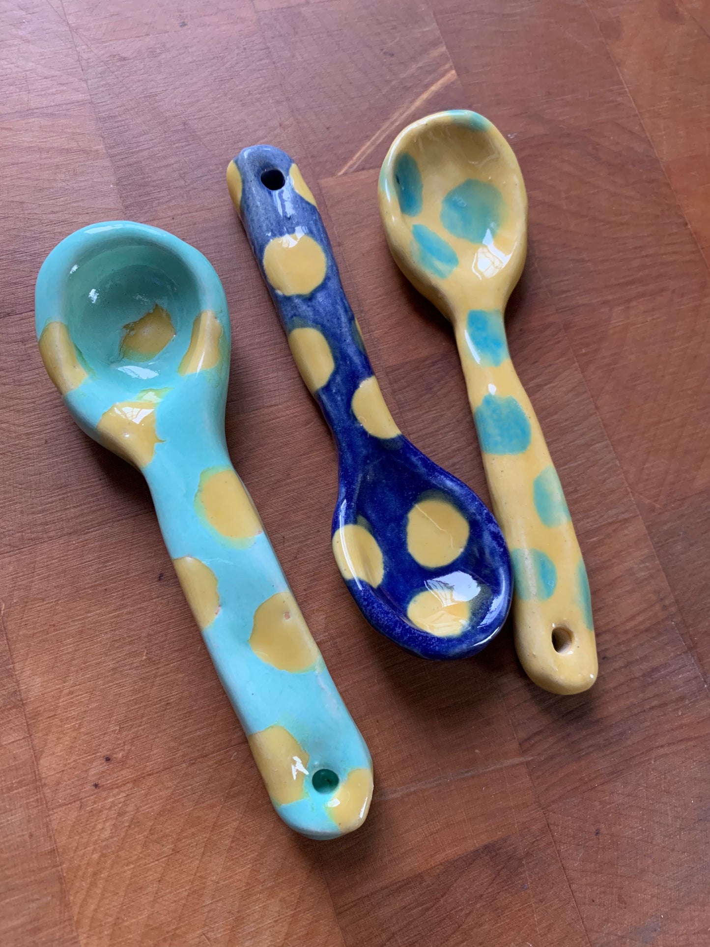 Charming Custom Ceramic Spoons -- Moscow