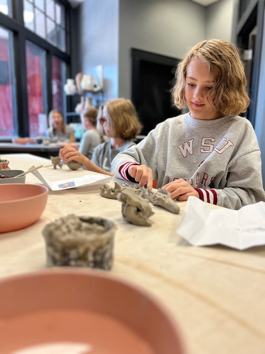 Pullman Spring Break Clay-cation: Wheels, Sculpting and Glazing