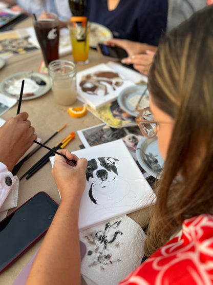 Oct. 24: Pet Portraits Paint & Sip at Foundry