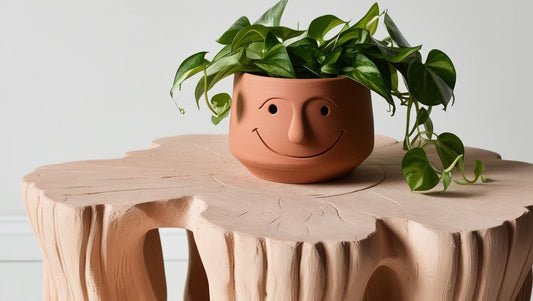 Handmade Planters with Personality!